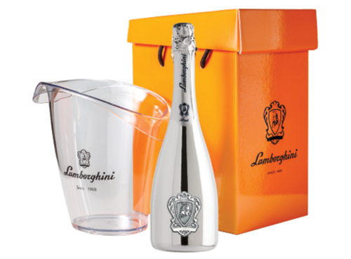 Lamborghini Wine - Glacette & Flasche